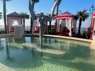 Gazebi Pool Cabana in ferro - Fabbro Graziato